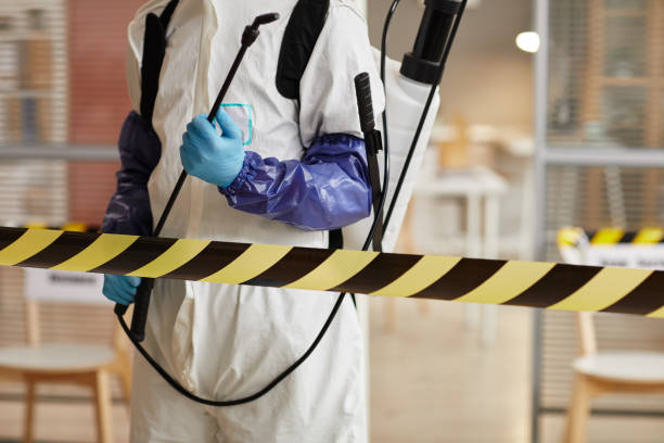 Professional Biohazard Cleanup technician working in Fordyce, AR